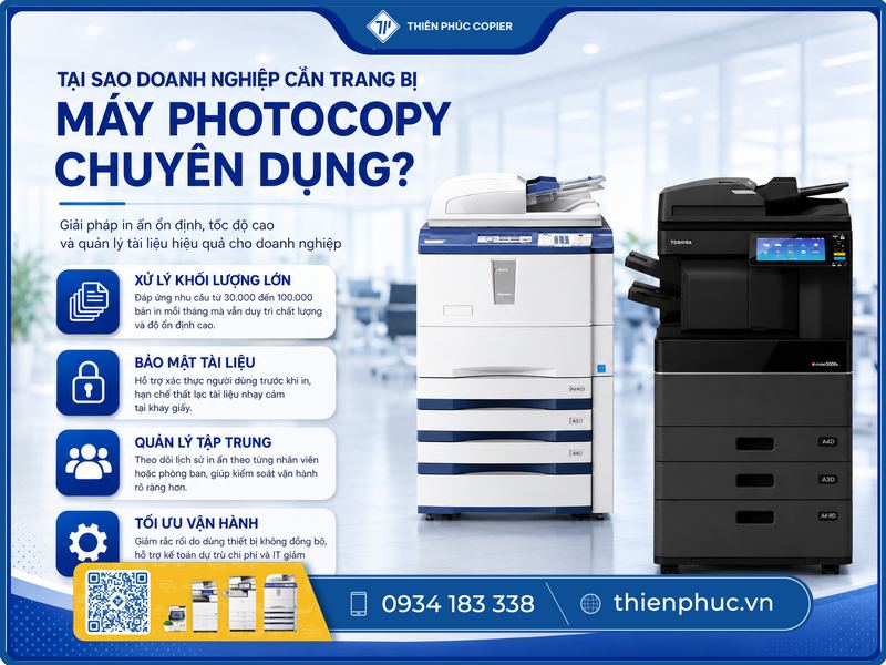 Máy photocopy cho doanh nghiệp
