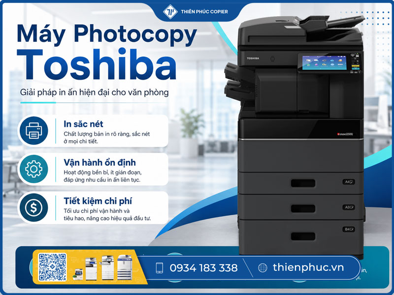 Máy photocopy Toshiba